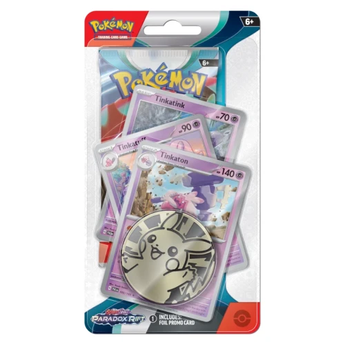 Przejdź do produktu Pokemon TCG: Paradox Rift - Premium Checklane Blister - Tinkaton