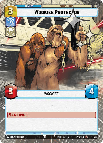 Przejdź do produktu HMW 585 | Wookiee Protector | Hyperspace Foil | Homeworlds