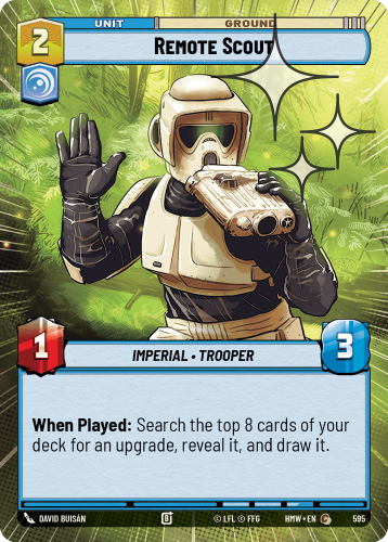 Przejdź do produktu HMW 595 | Remote Scout | Hyperspace Foil | Homeworlds