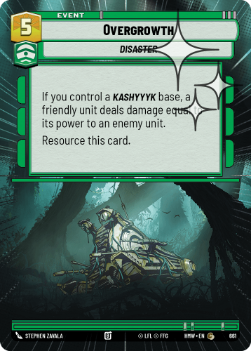 Przejdź do produktu HMW 661 | Overgrowth | Hyperspace Foil | Homeworlds