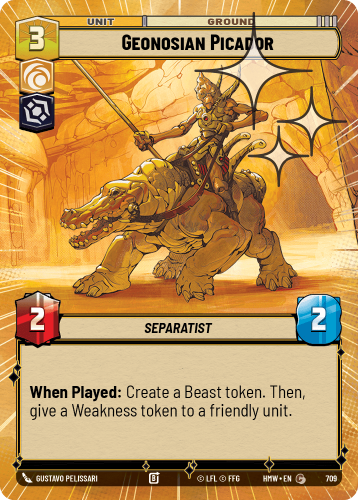 Przejdź do produktu HMW 709 | Geonosian Picador | Hyperspace Foil | Homeworlds