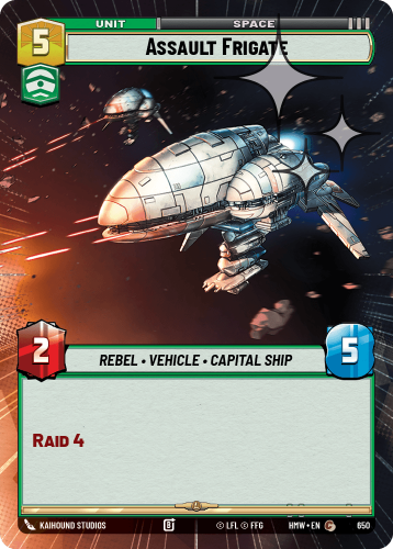 Przejdź do produktu HMW 650 | Assault Frigate | Hyperspace Foil | Homeworlds