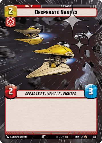 Przejdź do produktu HMW 688 | Desperate Nantex | Hyperspace Foil | Homeworlds