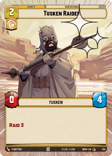 Przejdź do produktu HMW 734 | Tusken Raider | Hyperspace Foil | Homeworlds