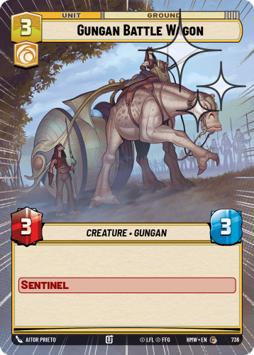 Przejdź do produktu HMW 736 | Gungan Battle Wagon | Hyperspace Foil | Homeworlds