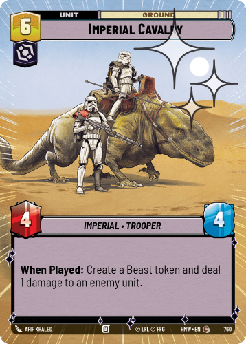 Przejdź do produktu HMW 760 | Imperial Cavalry | Hyperspace Foil | Homeworlds