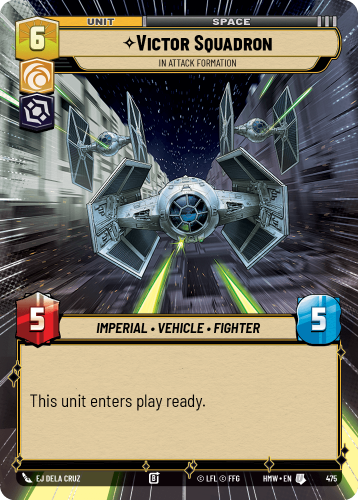 Przejdź do produktu HMW 475 | Victor Squadron, In Attack Formation | Hyperspace | Homeworlds