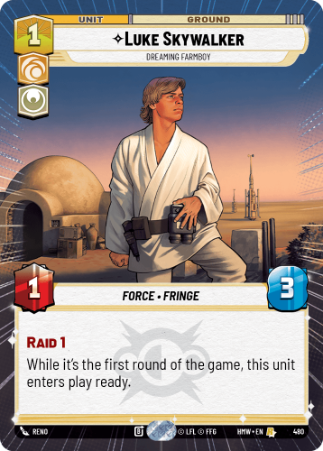 Przejdź do produktu HMW 480 | Luke Skywalker, Dreaming Farmboy | Hyperspace | Homeworlds