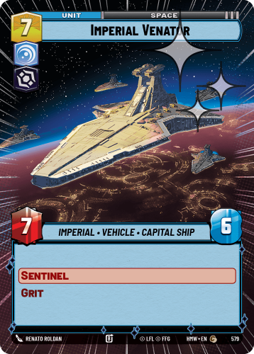 Przejdź do produktu HMW 579 | Imperial Venator | Hyperspace Foil | Homeworlds