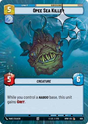 Przejdź do produktu HMW 600 | Opee Sea Killer | Hyperspace Foil | Homeworlds