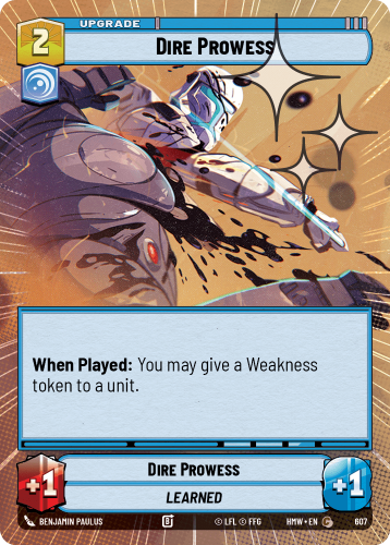 Przejdź do produktu HMW 607 | Dire Prowess | Hyperspace Foil | Homeworlds