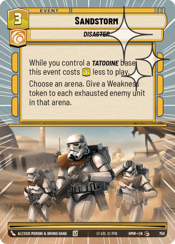Przejdź do produktu HMW 750 | Sandstorm | Hyperspace Foil | Homeworlds