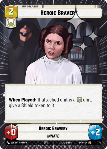 Przejdź do produktu HMW 774 | Heroic Bravery | Hyperspace Foil | Homeworlds