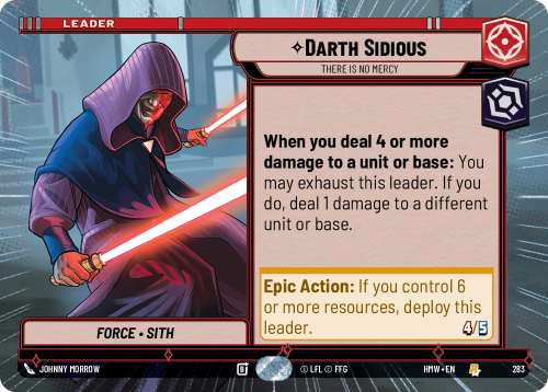 Przejdź do produktu HMW 283 | Darth Sidious, There Is No Mercy | Hyperspace | Homeworlds