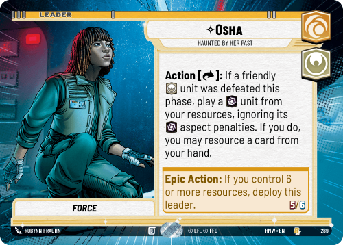Przejdź do produktu HMW 289 | Osha, Haunted By Her Past | Hyperspace | Homeworlds