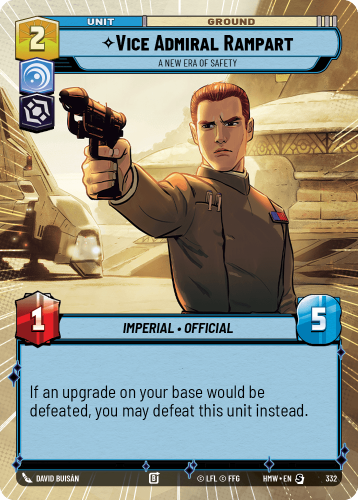 Przejdź do produktu HMW 332 | Vice Admiral Rampart, A New Era of Safety | Hyperspace | Homeworlds