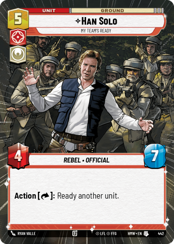 Przejdź do produktu HMW 442 | Han Solo, My Team's Ready | Hyperspace | Homeworlds