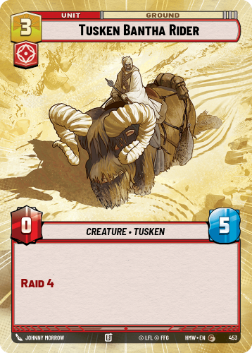 Przejdź do produktu HMW 453 | Tusken Bantha Rider | Hyperspace | Homeworlds
