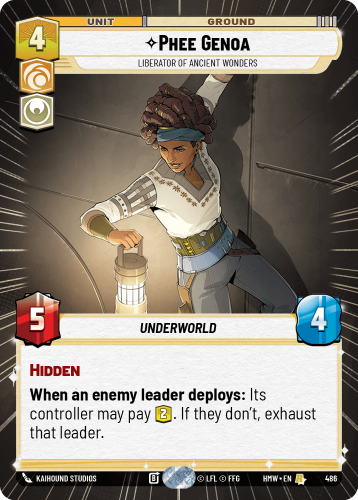 Przejdź do produktu HMW 486 | Phee Genoa, Liberator of Ancient Wonders | Hyperspace | Homeworlds