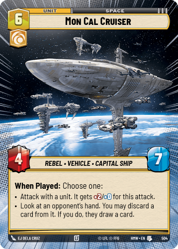 Przejdź do produktu HMW 504 | Mon Cal Cruiser | Hyperspace | Homeworlds