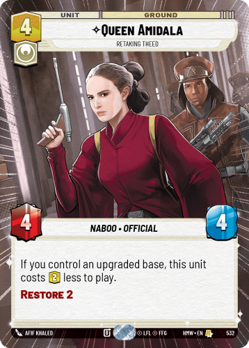 Przejdź do produktu HMW 532 | Queen Amidala, Retaking Theed | Hyperspace | Homeworlds