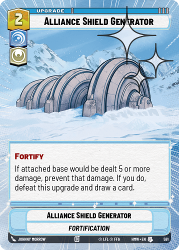 Przejdź do produktu HMW 591 | Alliance Shield Generator | Hyperspace Foil | Homeworlds