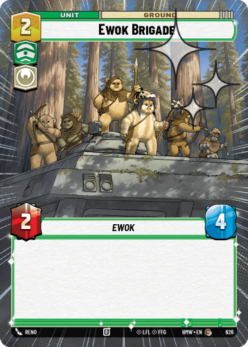 Przejdź do produktu HMW 626 | Ewok Brigade | Hyperspace Foil | Homeworlds