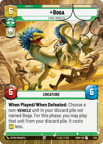 Przejdź do produktu HMW 632 | Boga, Loyal Varactyl | Hyperspace Foil | Homeworlds
