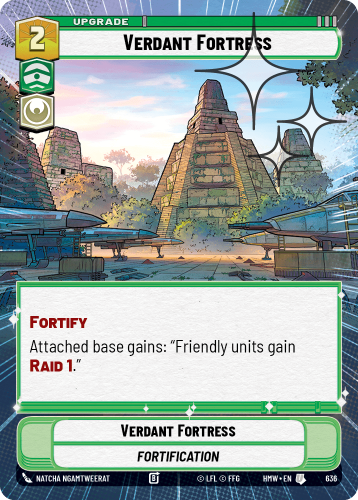 Przejdź do produktu HMW 636 | Verdant Fortress | Hyperspace Foil | Homeworlds