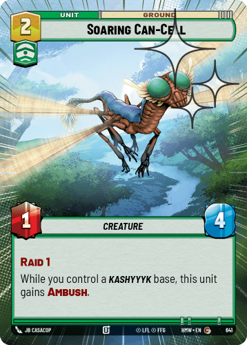 Przejdź do produktu HMW 641 | Soaring Can-Cell | Hyperspace Foil | Homeworlds