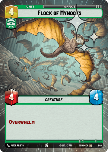 Przejdź do produktu HMW 649 | Flock of Mynocks | Hyperspace Foil | Homeworlds