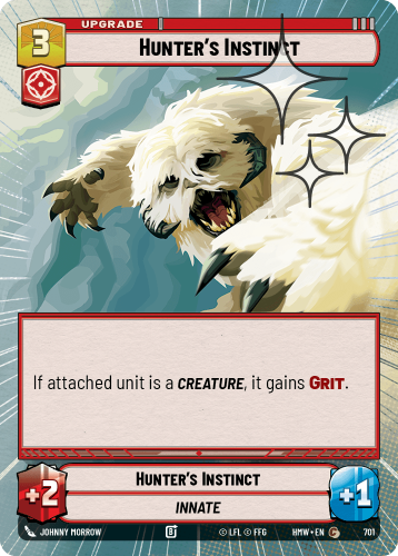 Przejdź do produktu HMW 701 | Hunter's Instinct | Hyperspace Foil | Homeworlds