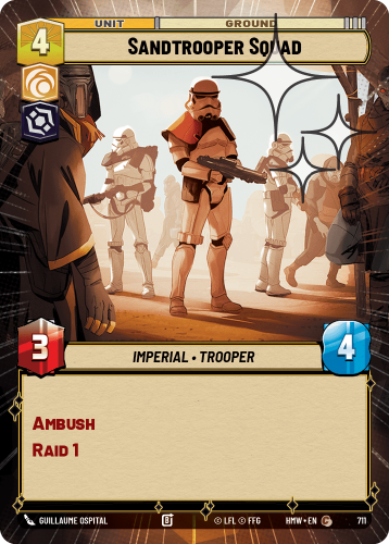 Przejdź do produktu HMW 711 | Sandtrooper Squad | Hyperspace Foil | Homeworlds