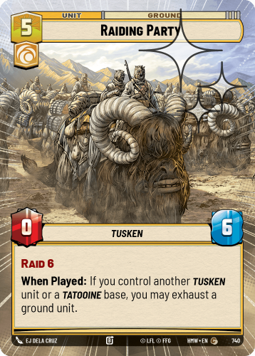 Przejdź do produktu HMW 740 | Raiding Party | Hyperspace Foil | Homeworlds
