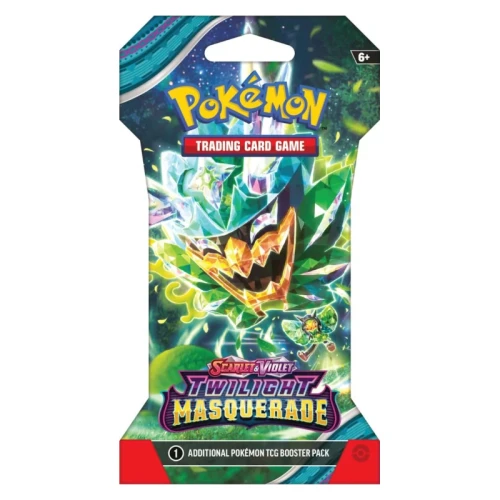 Przejdź do produktu Pokemon TCG: Twilight Masquerade - Sleeved Booster