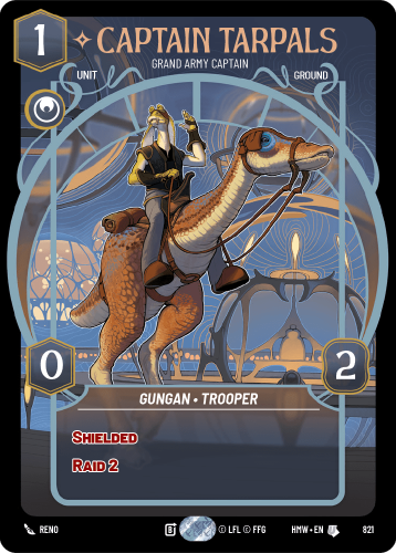 Przejdź do produktu HMW 821 | Captain Tarpals, Grand Army Captain | Prestige | Homeworlds