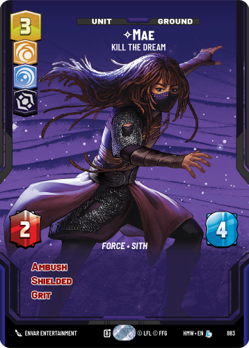 Przejdź do produktu HMW 883 | Mae, Kill the Dream | Prestige Foil | Homeworlds