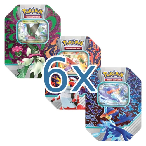 Przejdź do produktu Pokemon TCG: Paldea Partners Tin Bundle (6xPuszka)