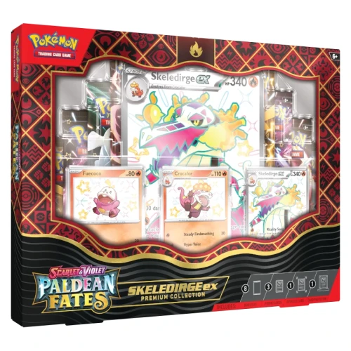 Przejdź do produktu Pokemon TCG: Paldean Fates Premium Collection - Skeledirge