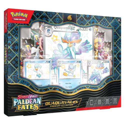 Przejdź do produktu Pokemon TCG: Paldean Fates Premium Collection - Quaquaval