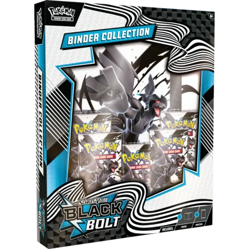 Przejdź do produktu Pokemon TCG: Black Bolt - Binder Collection - Zekrom