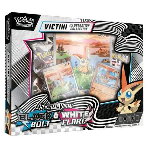 Przejdź do produktu Pokemon TCG: White Flare & Black Bolt - Unova Victini Illustration Collection