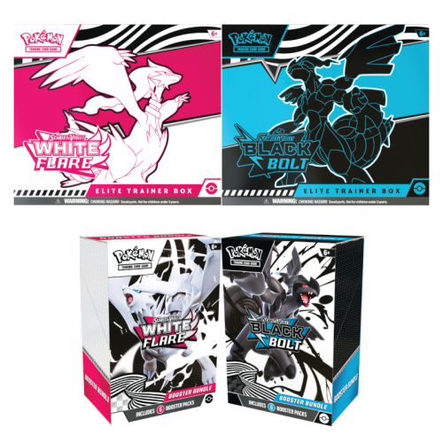 Przejdź do produktu Pokemon TCG: Black Bolt & White Flare - 2xETB + 2xBooster Bundle