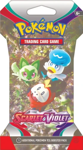 Przejdź do produktu Pokemon TCG: Scarlet & Violet - Sleeved Booster