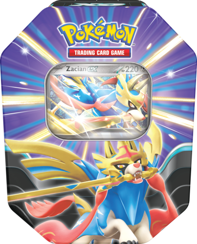 Przejdź do produktu Pokemon TCG: Slashing Legends Tin Zacian ex