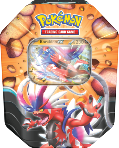 Przejdź do produktu Pokemon TCG: Slashing Legends Tin Koraidon ex