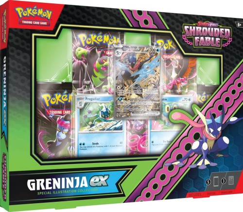 Przejdź do produktu Pokemon TCG: Shrouded Fable - Greninja ex - Special Illustration Collection