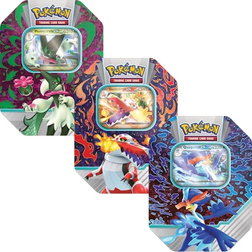 Przejdź do produktu Pokemon TCG: Paldea Partners Tin - Zestaw - 3 puszki